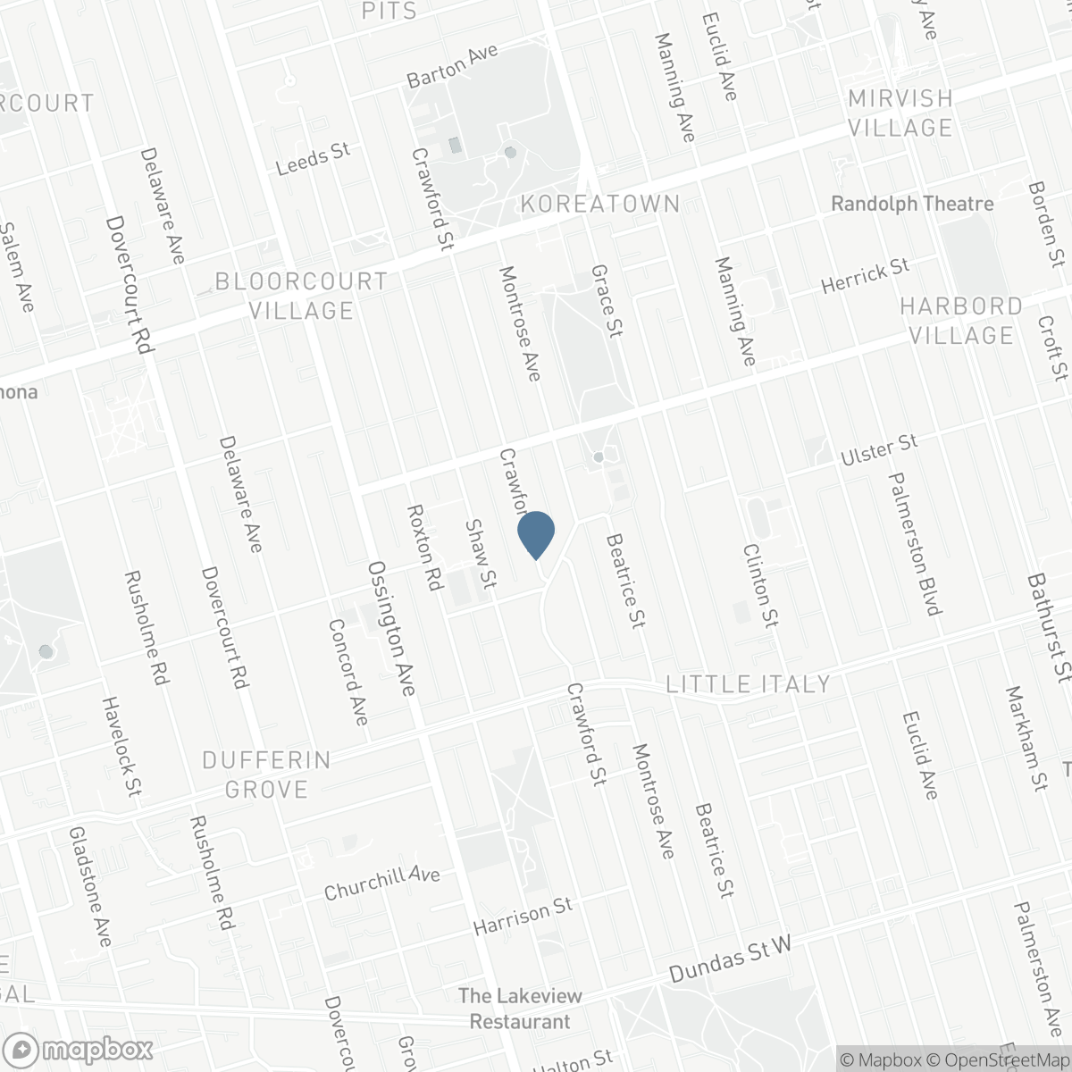 517 CRAWFORD STREET, Toronto, Ontario M6G 3J9